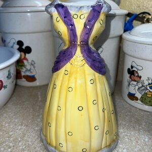 Seymour Mann Collection Yellow Dress Vase